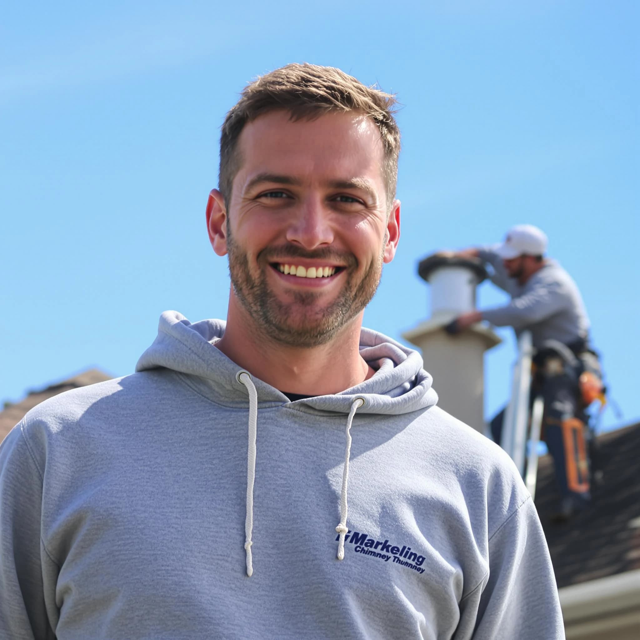 The Hueytown Chimney Sweep team.