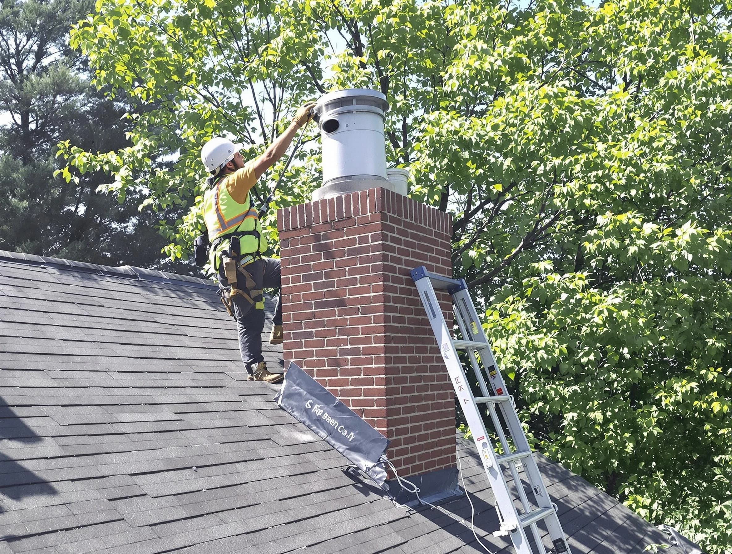 Chimney liner inspection by Hueytown Chimney Sweep in Hueytown, AL