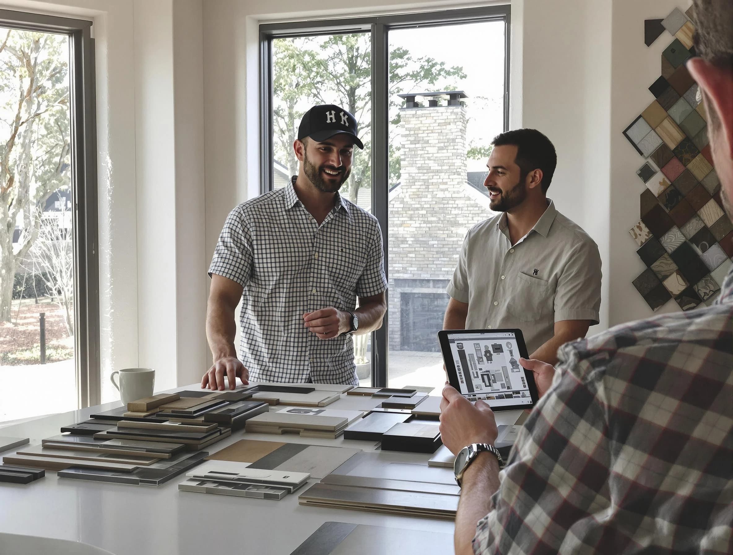 Hueytown Chimney Sweep remodeling a chimney and fireplace in Hueytown, AL