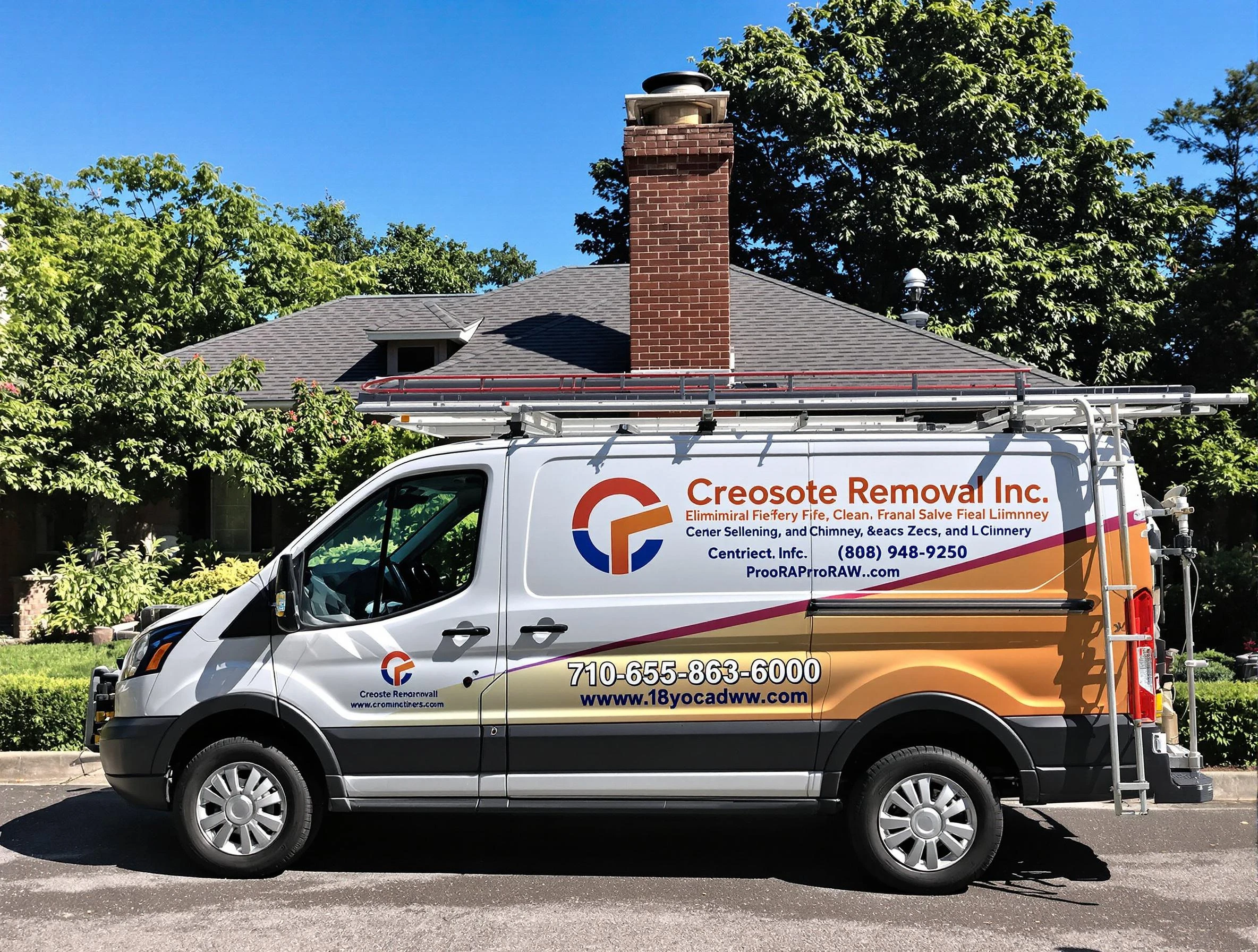 Hueytown Chimney Sweep technician removing creosote safely in Hueytown, AL